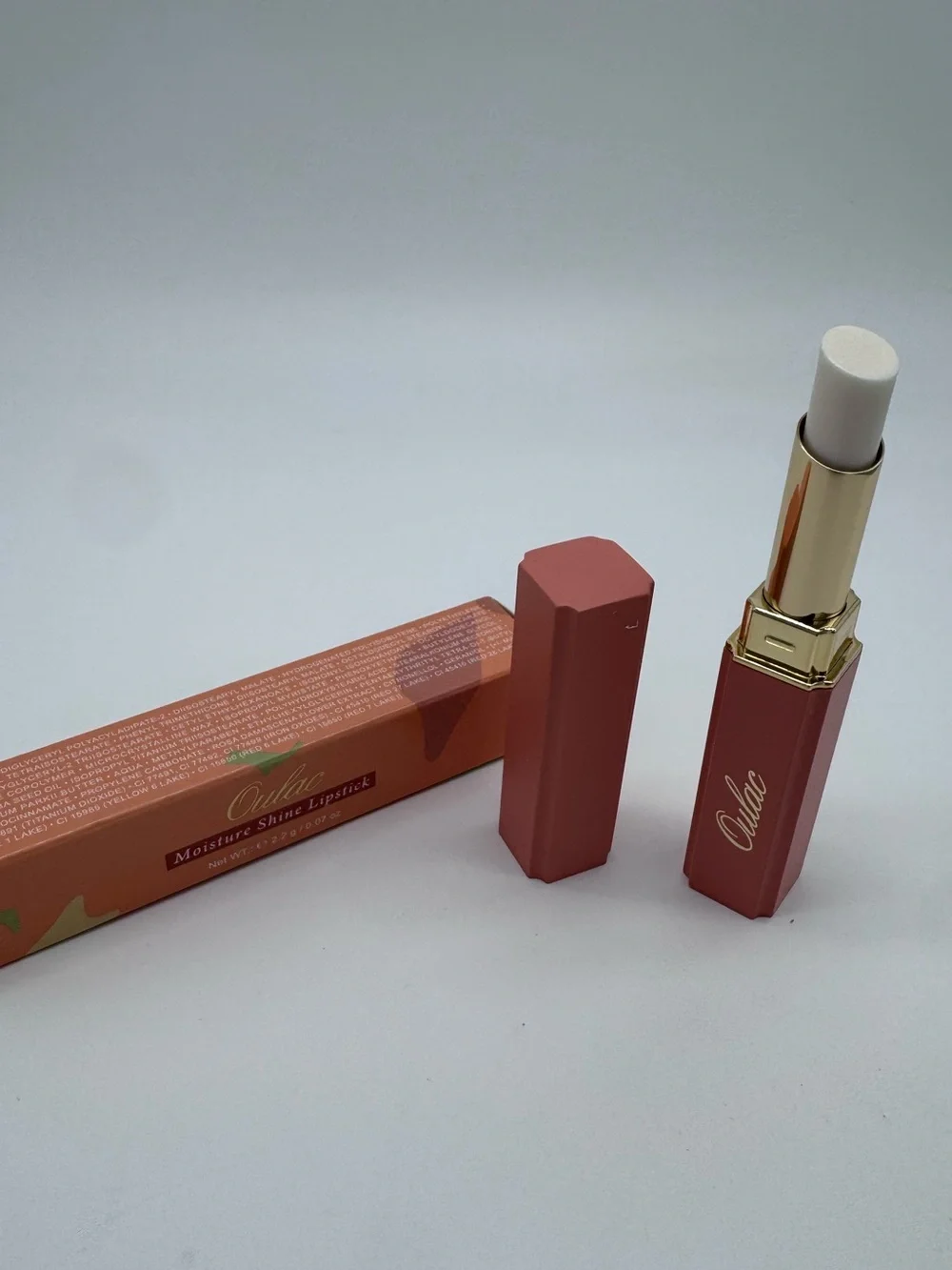 Oulac Moisture Shine Lipstick S3 Halo | Full Size | New in Box